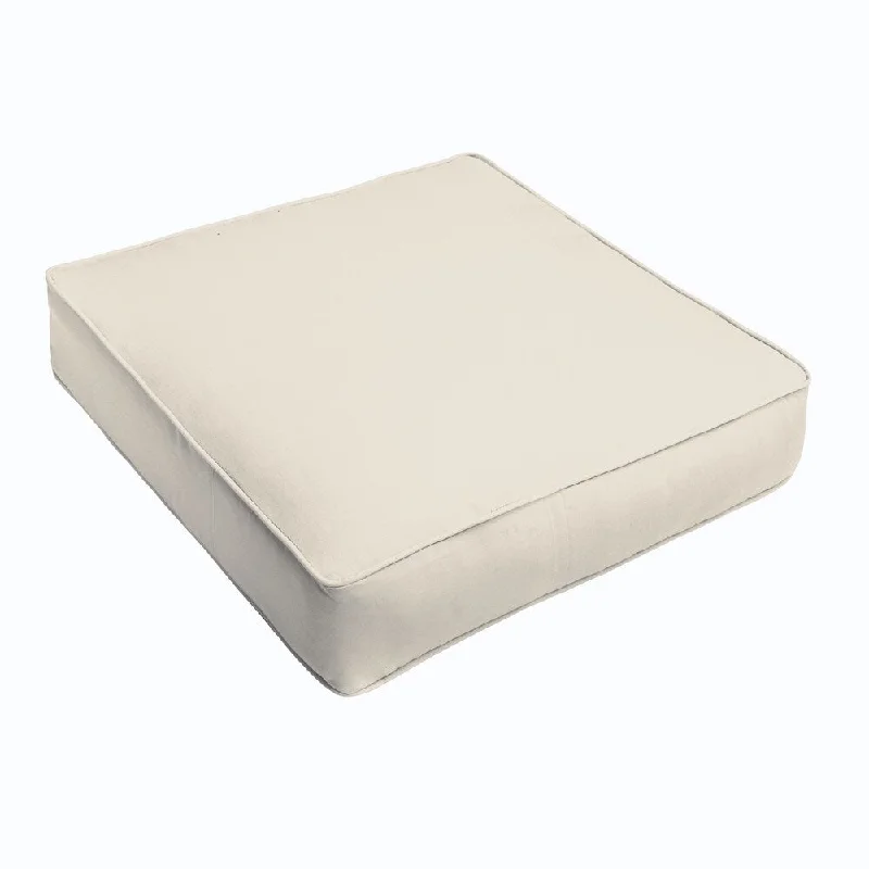Deal Mania Dawson Ivory Indoor/ Outdoor Dri-Fast Corded Cushion