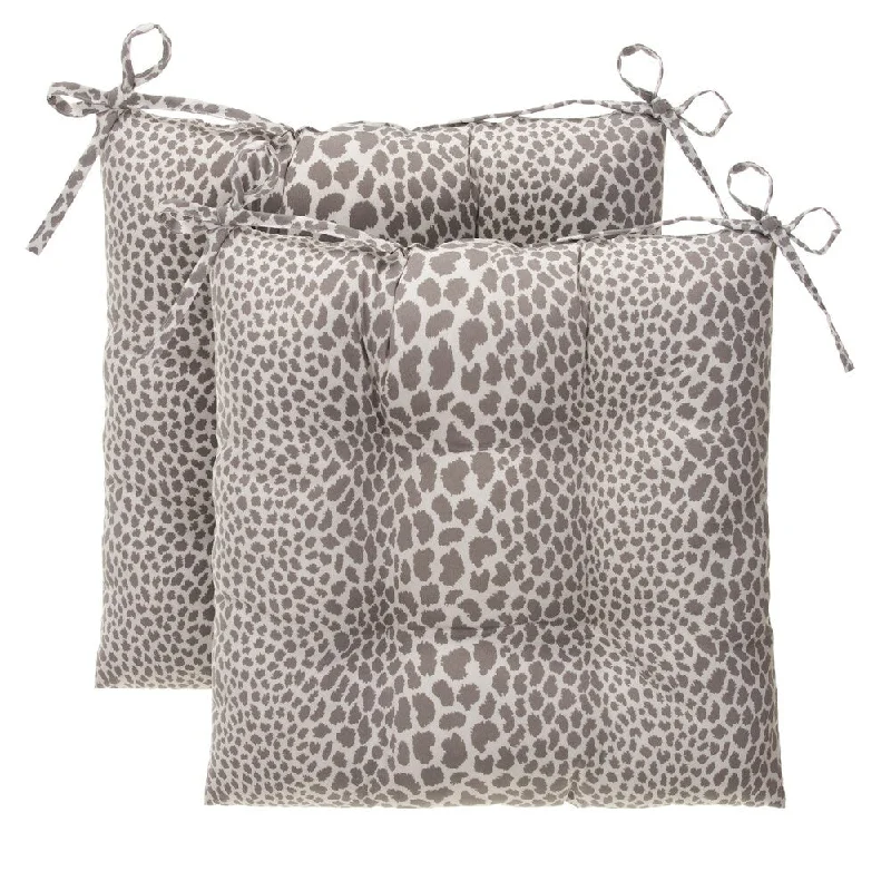 Glasgow Catwalk Reversible Oversized Tufted Square Chair Cushion (Set of 2) by Havenside Home