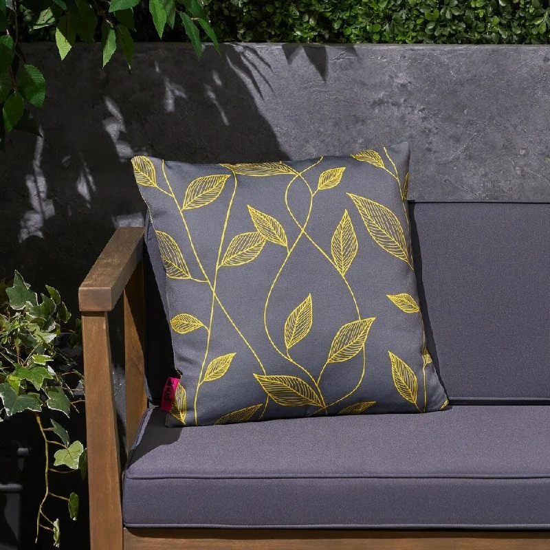 Magari Outdoor 17.75" Square Cushion by Christopher Knight Home