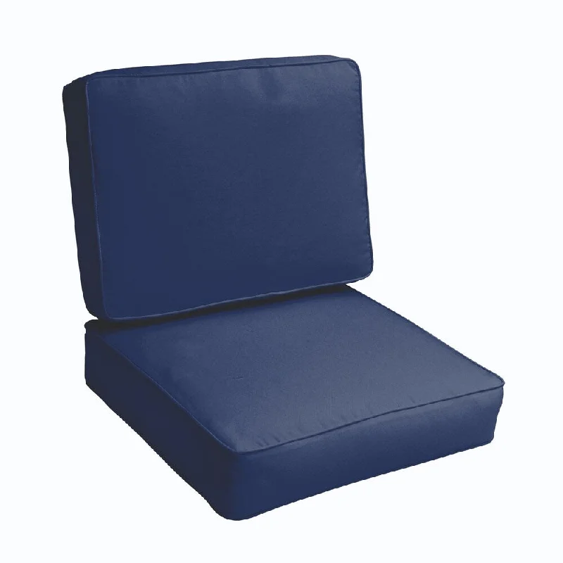 Sloane Marine 23-inch Indoor/ Outdoor Corded Chair Cushion Set