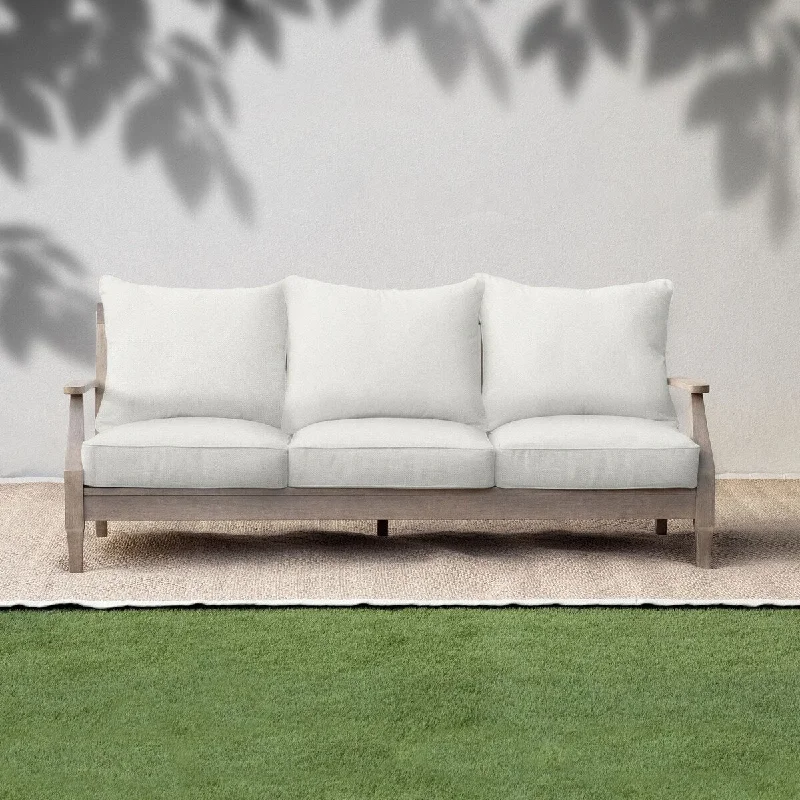 Sorra Home Outdura Rumor Indoor/Outdoor Corded Pillow and Cushion Sofa Set