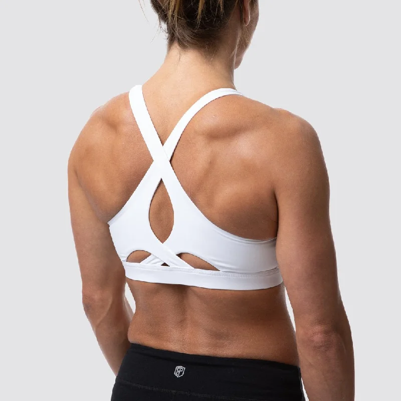 Price Drop Helix Sports Bra (White)