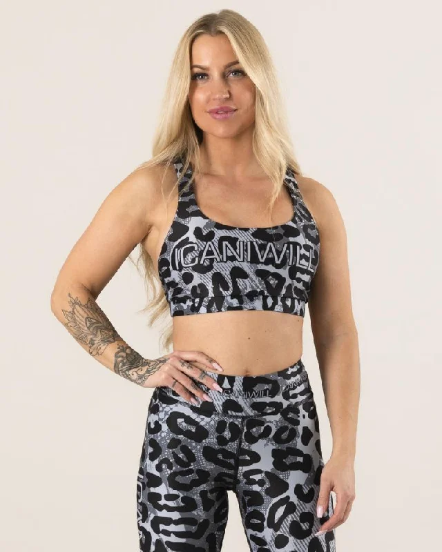 ICIW Animal Sports Bra - Grey