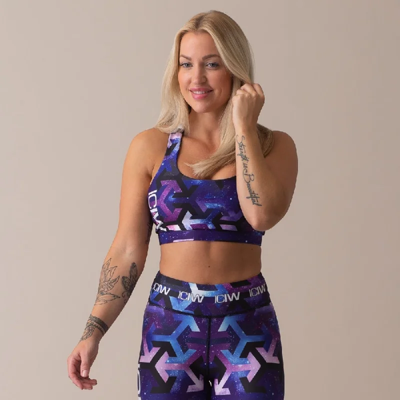 ICIW Maze Sports Bra - Purple