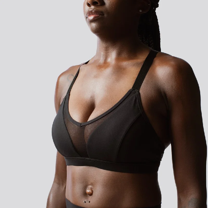 Luna Sports Bra (AScudds-Black)