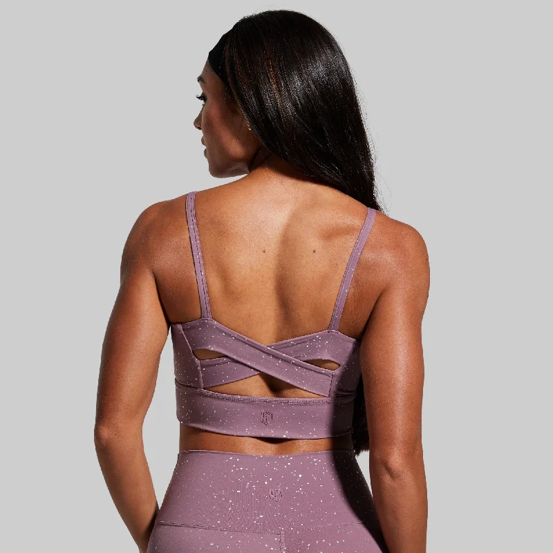 Radiance Sports Bra (Antique Mauve)