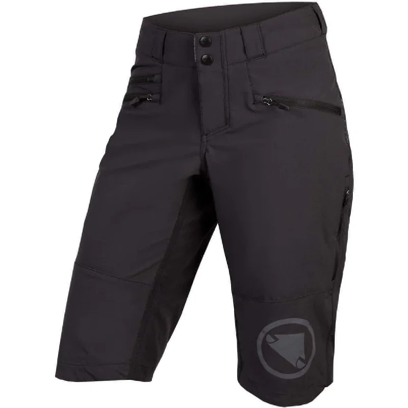 Endura Singletrack II Womens Baggy Cycling Shorts - Black