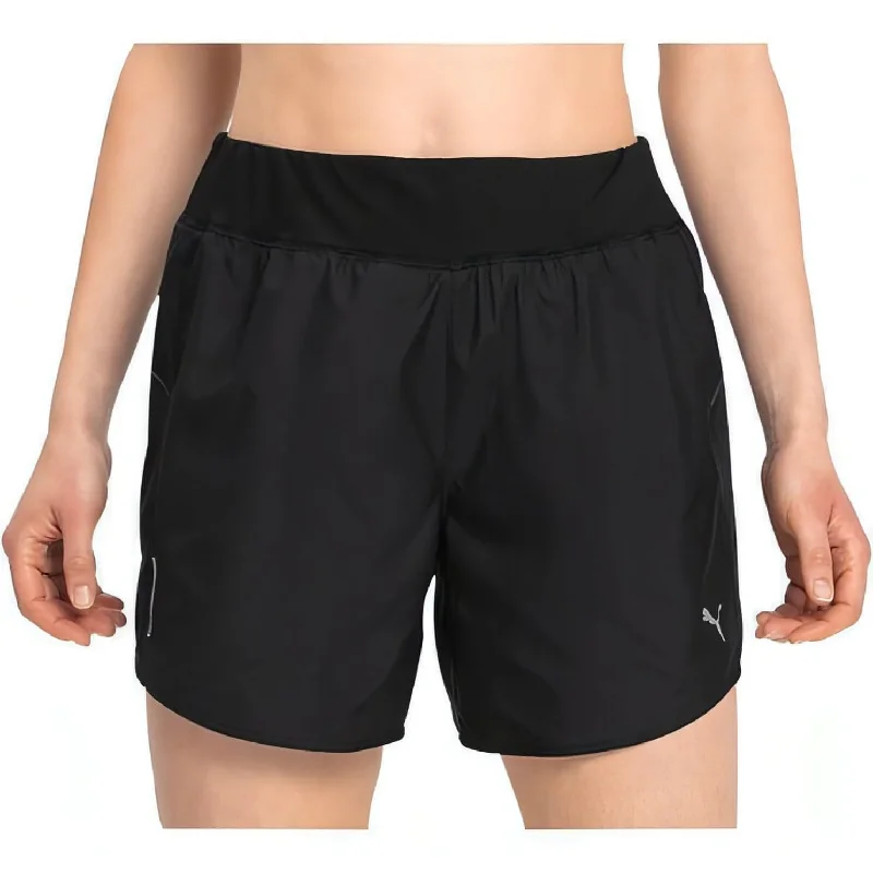 Puma Ignite 5 Inch Womens Running Shorts - Black