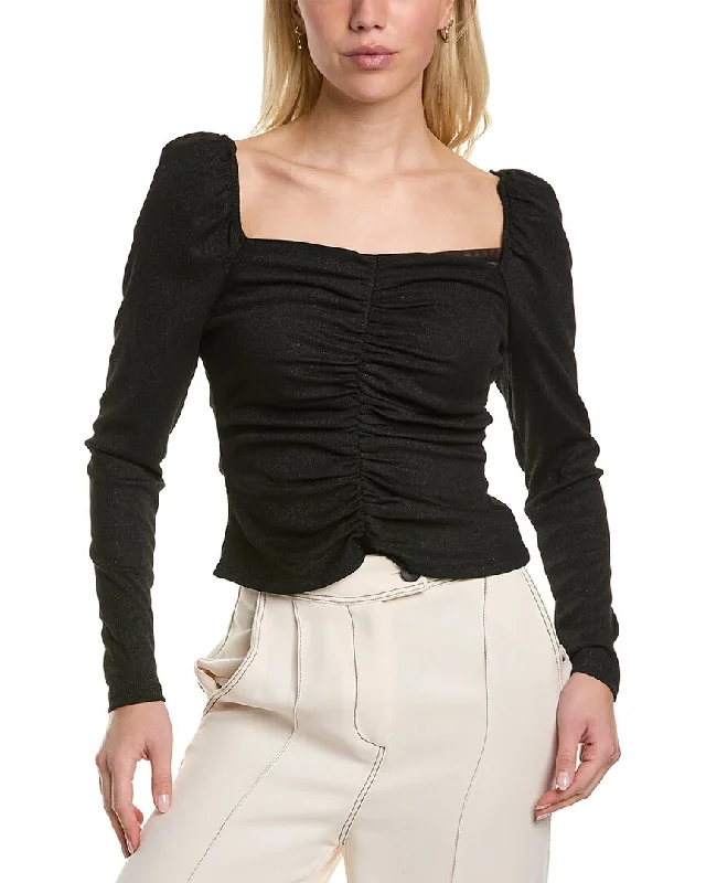 BCBGMAXAZRIA Ruched Top