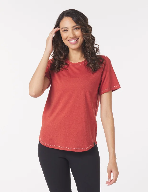 Crazy Savings Do No Harm Crew: Brick Red
