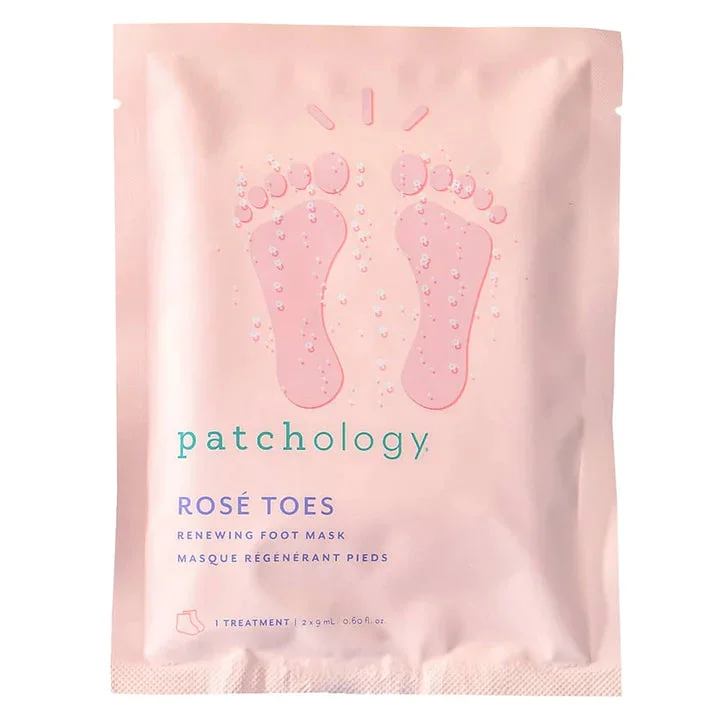 Patchology Rosé Toes Renewing Foot Mask