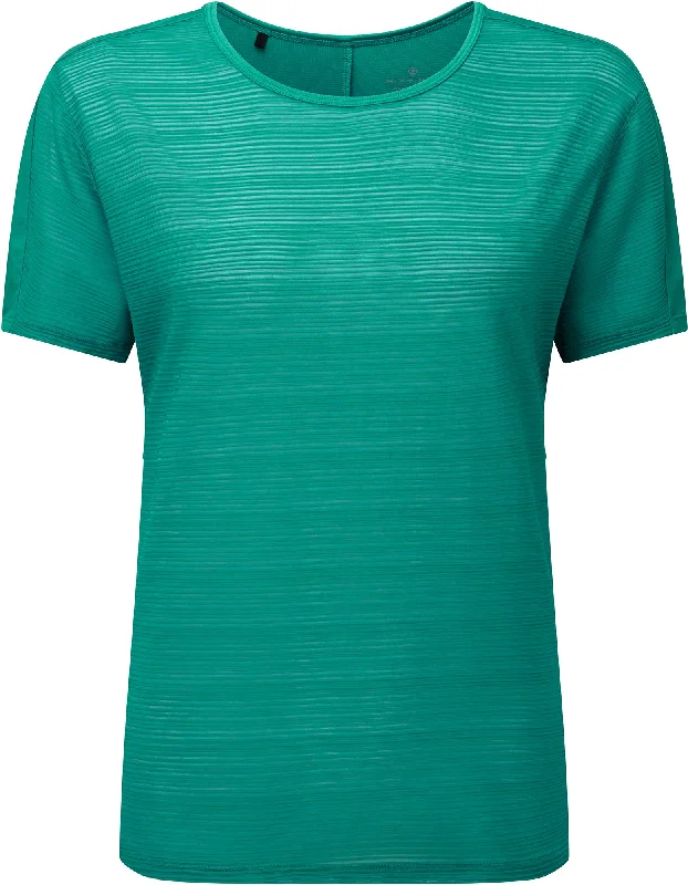 Ronhill Life Wellness Short Sleeve Womens Training Top - Green