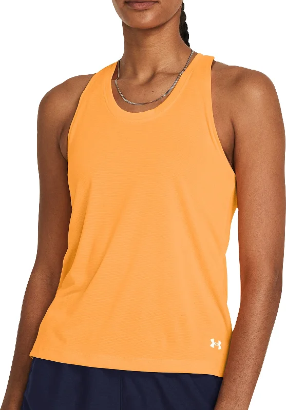 Steals and Deals Under Armour Launch Womens Running Vest Tank Top - Orange
