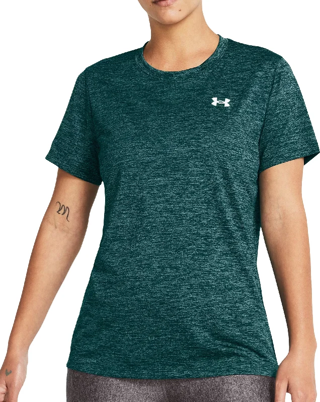 Price Reduction Under Armour Tech Twist Short Sleeve Womens Training Top - Green
