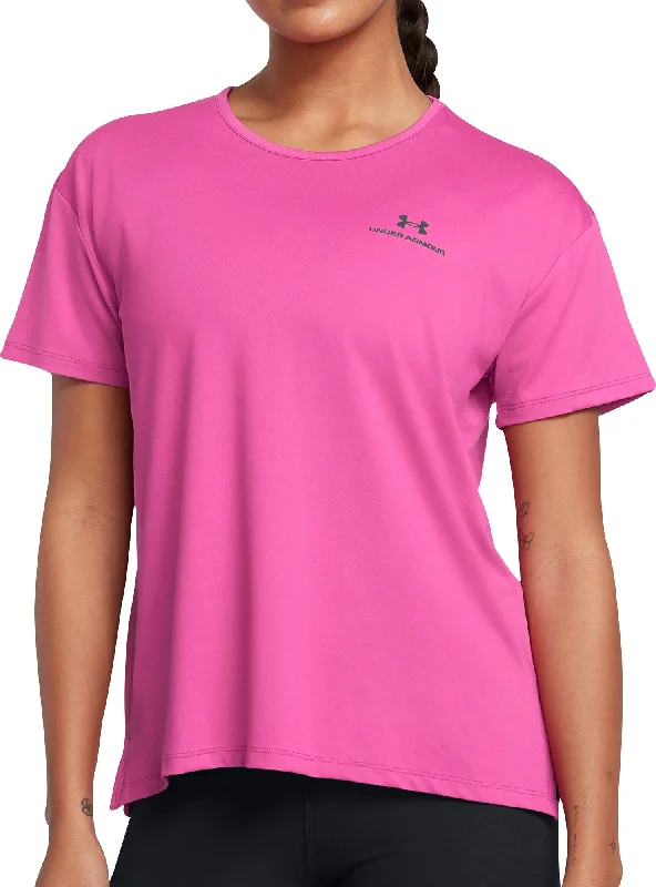 Take Advantage Under Armour Vanish Energy Short Sleeve Womens Running Top - Pink