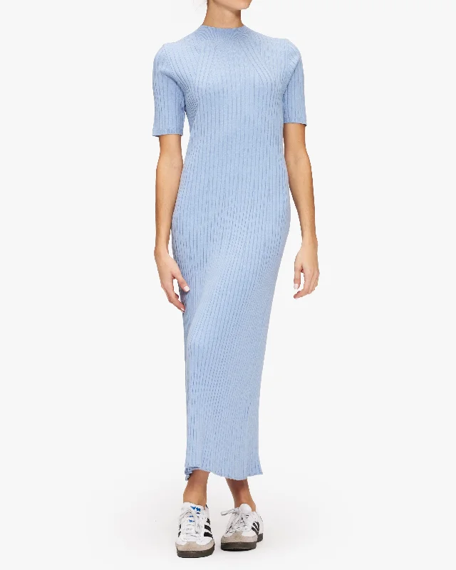 Varley Maeve Rib Knit Midi Dress