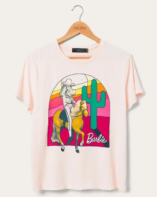 Women's Sunset Barbie Western Vintage Tee