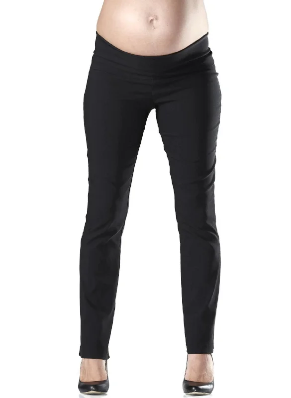 Flora Slim Straight Maternity  Pant