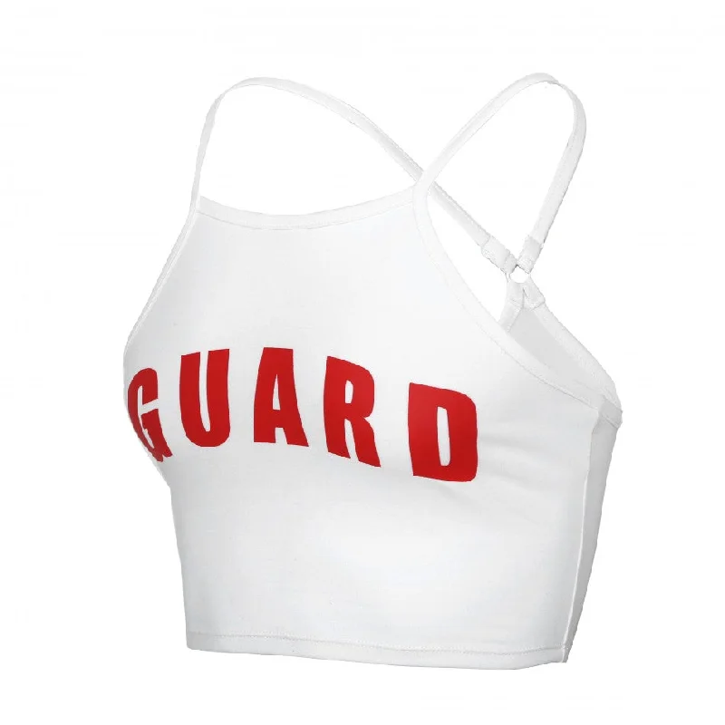 Lifeguard Straps Crop Tank Top