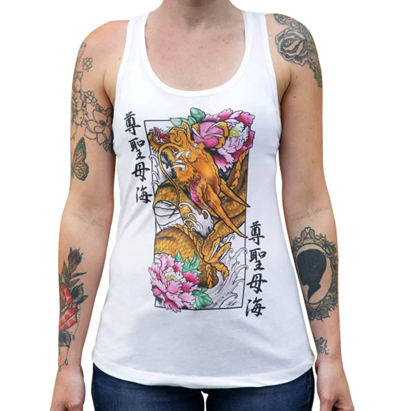 The GOLDEN DRAGON Racer Back Tank