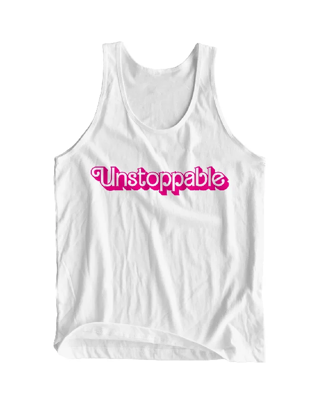 Unstoppable Unisex Tank – Classic White