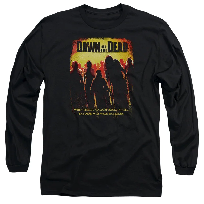 Buy More, Save More Dawn of the Dead Long Sleeve T-Shirt Poster Black Tee