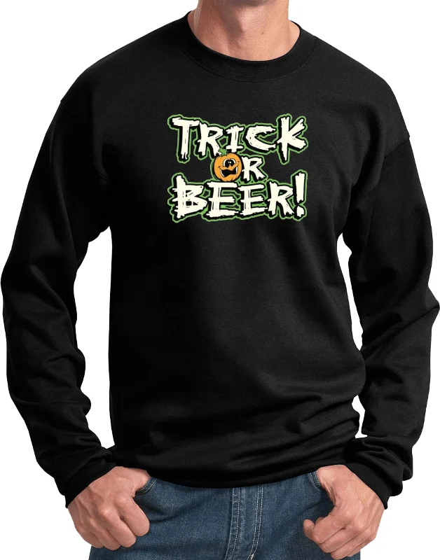Epic Deals Halloween Sweatshirt Trick or Beer