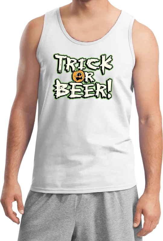 Extra Savings Halloween Tank Top Trick or Beer