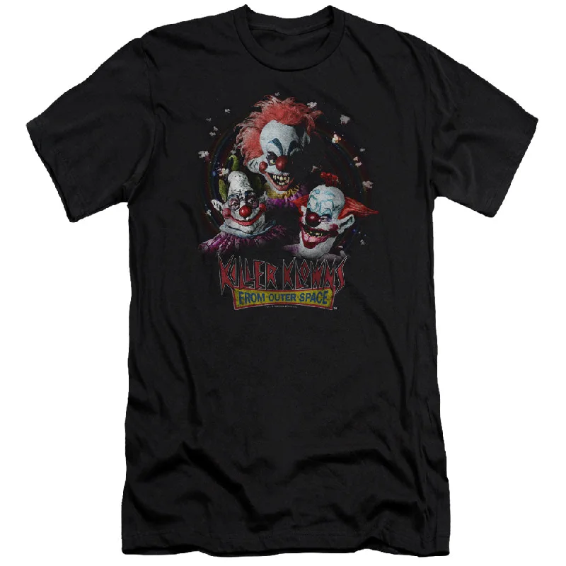Don't Miss Killer Klowns From Outer Space Premium Canvas T-Shirt Popcorn Black Tee