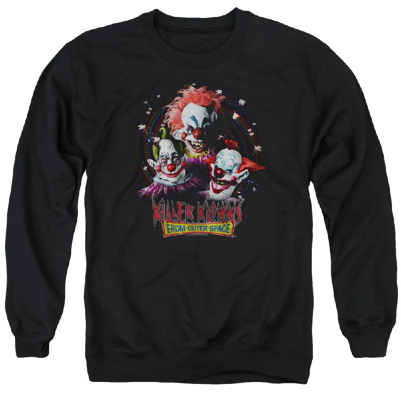 Deal of the Week Killer Klowns From Outer Space Sweatshirt Popcorn Black Pullover