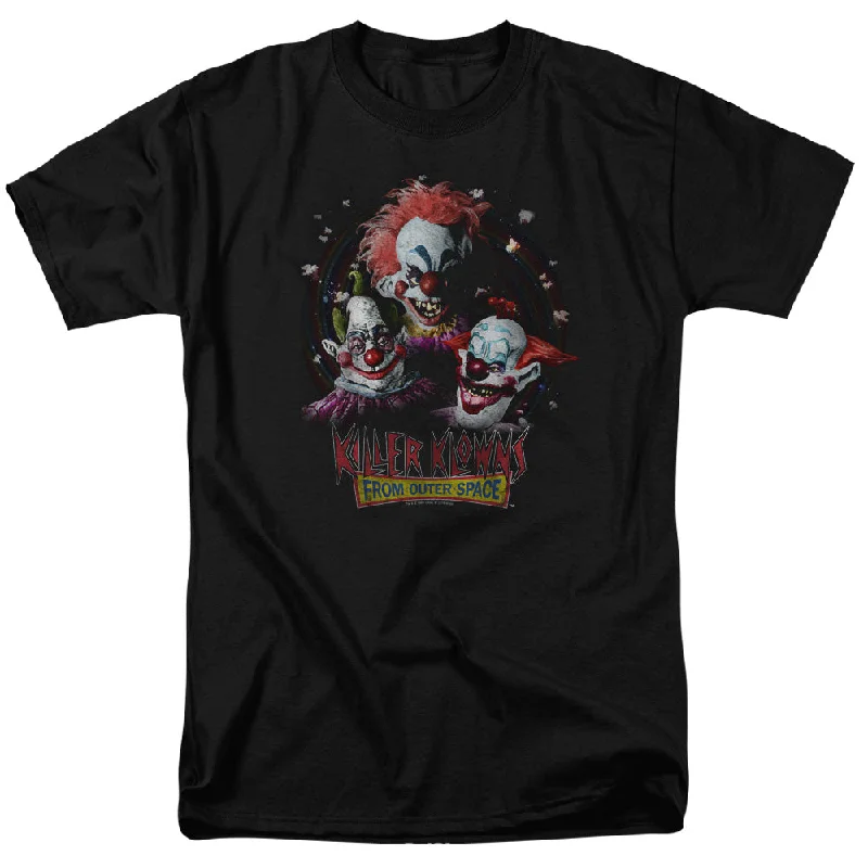 Exclusive Offers Killer Klowns From Outer Space T-Shirt Popcorn Black Tee