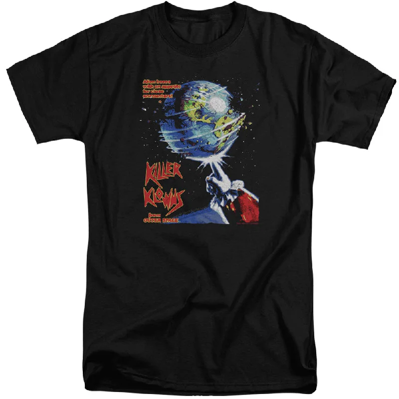 Buy More, Save More Killer Klowns From Outer Space Tall T-Shirt Movie Poster Black Tee