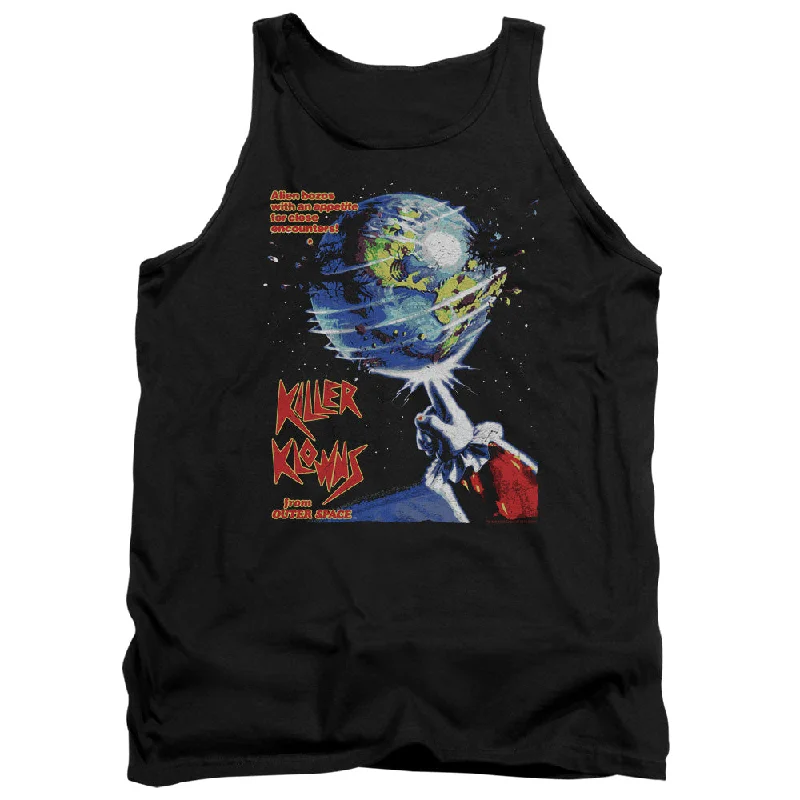 Act Now Killer Klowns From Outer Space Tanktop Movie Poster Black Tank