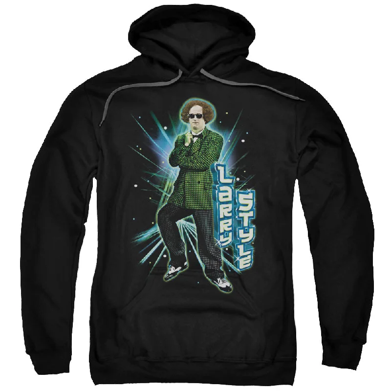 Amazing Deals Three Stooges Hoodie Larry Style Black Hoody