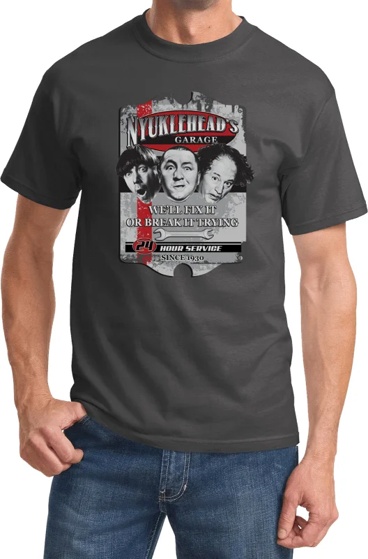 Big Discounts Three Stooges T-shirt Nyukleheads Garage